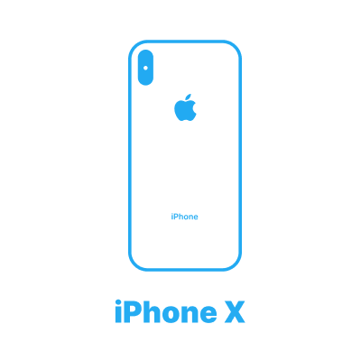Замена стекла задней крышки iPhone X