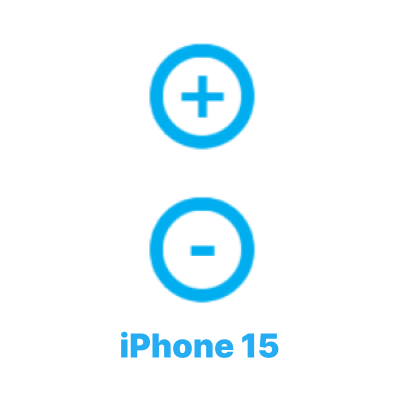 Замена кнопок громкости iPhone 15