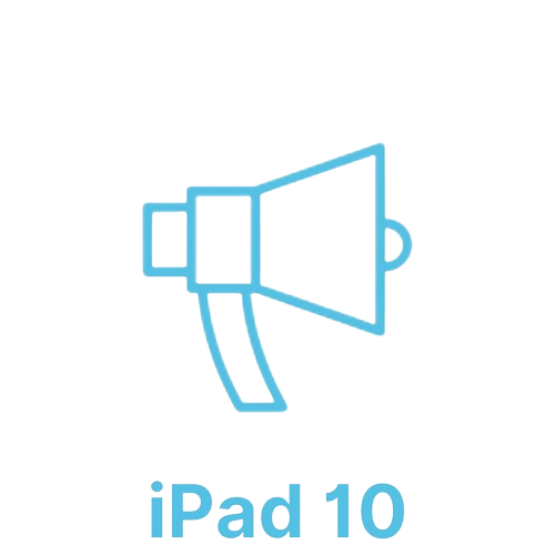 Замена динамика iPad 10 10.9" (2022)
